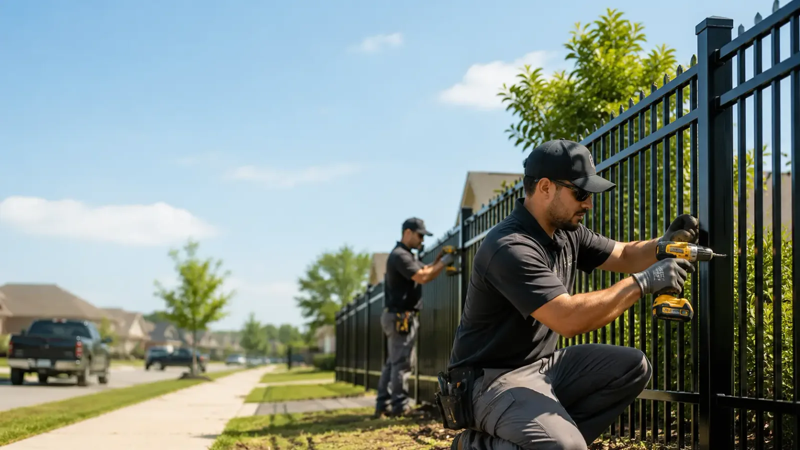 Metal Fence Installation in Michigan, ND